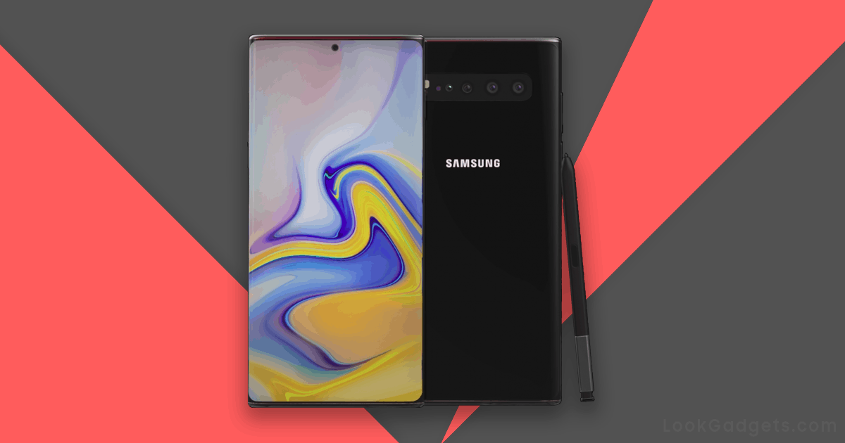 Samsung Galaxy Note 10 Concept Design Leaked Picture by Concept Creator