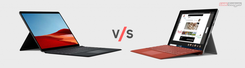 Surface Pro X vs Surface Pro 7