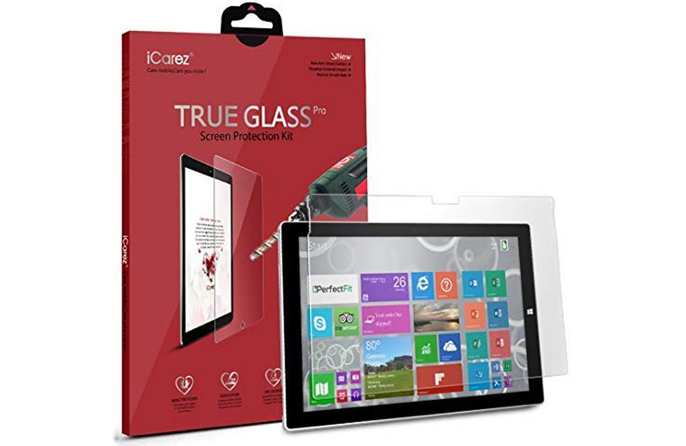 iCarez True Glass Pro for Surface Pro 7