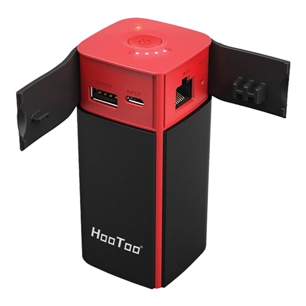 HooToo TripMate Titan Portable Wi-Fi Router with Power Bank