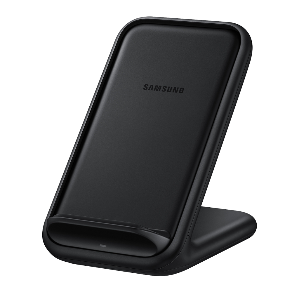 Samsung 15W Fast Wireless Charger Stand EP-N5200TBEGUS - Recommended for Galaxy S20 Ultra and S20+