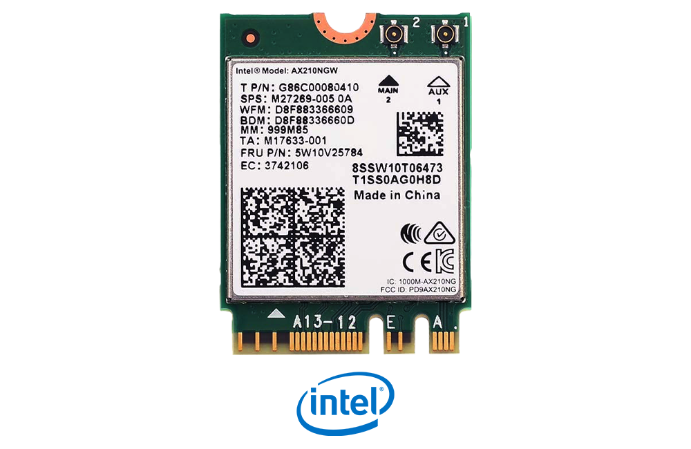 Intel AX210 WiFi 6E Card for Laptop